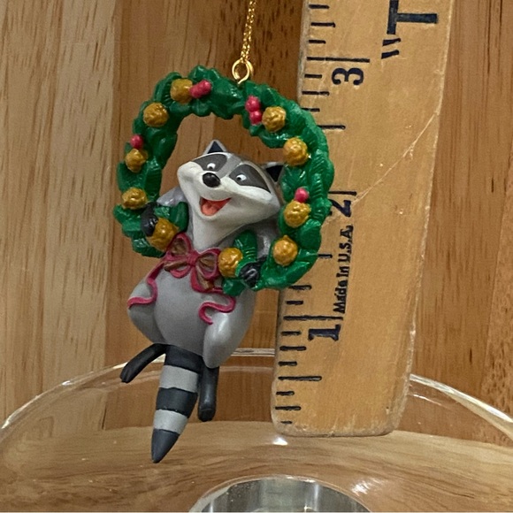 Vintage Disney MEEKO Pocahontas Grolier Collectibles First Issue Ornament - Picture 8 of 11